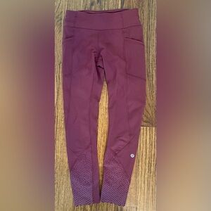 lululemon athletica Purple Leggings